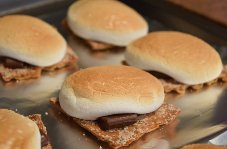 smores-out-of-oven